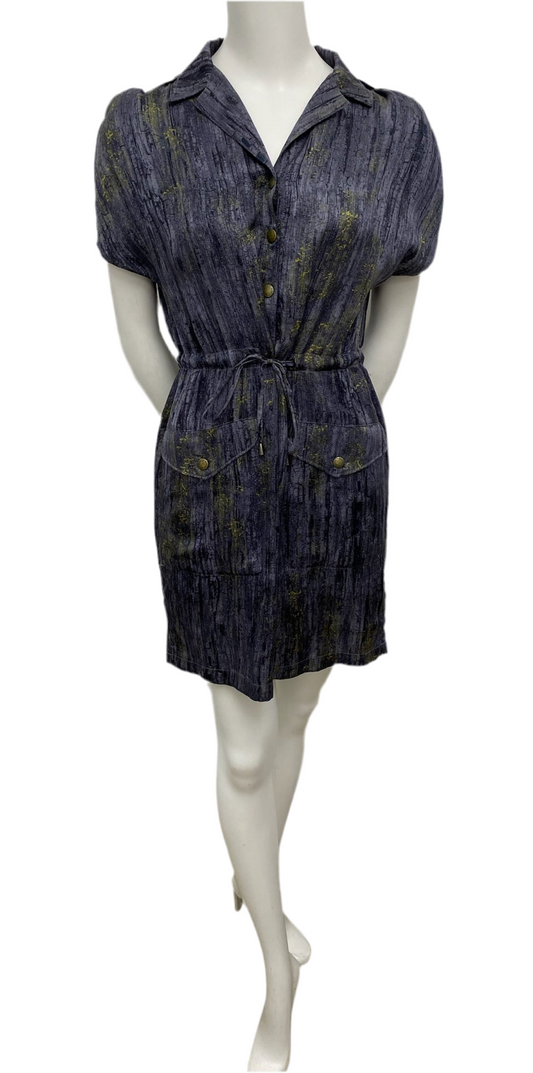 Rag & Bone Printed Button Up Dress Size 2