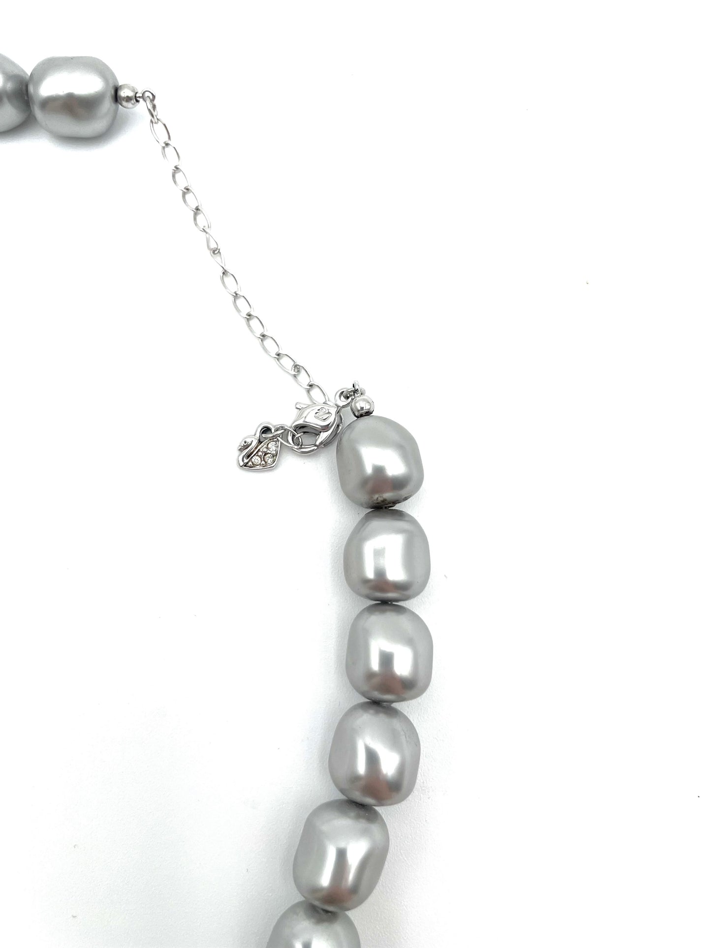 Swarovski Silver Pearl Necklace