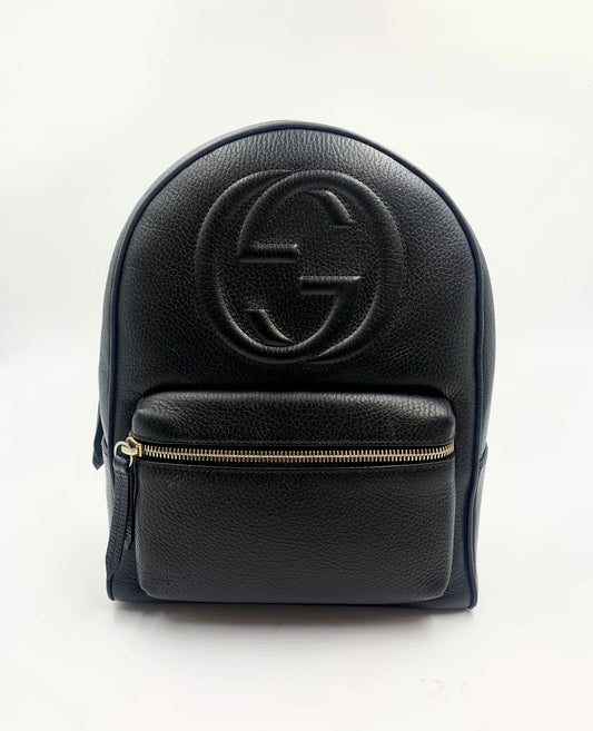 Gucci Black Soho Disco BackPack