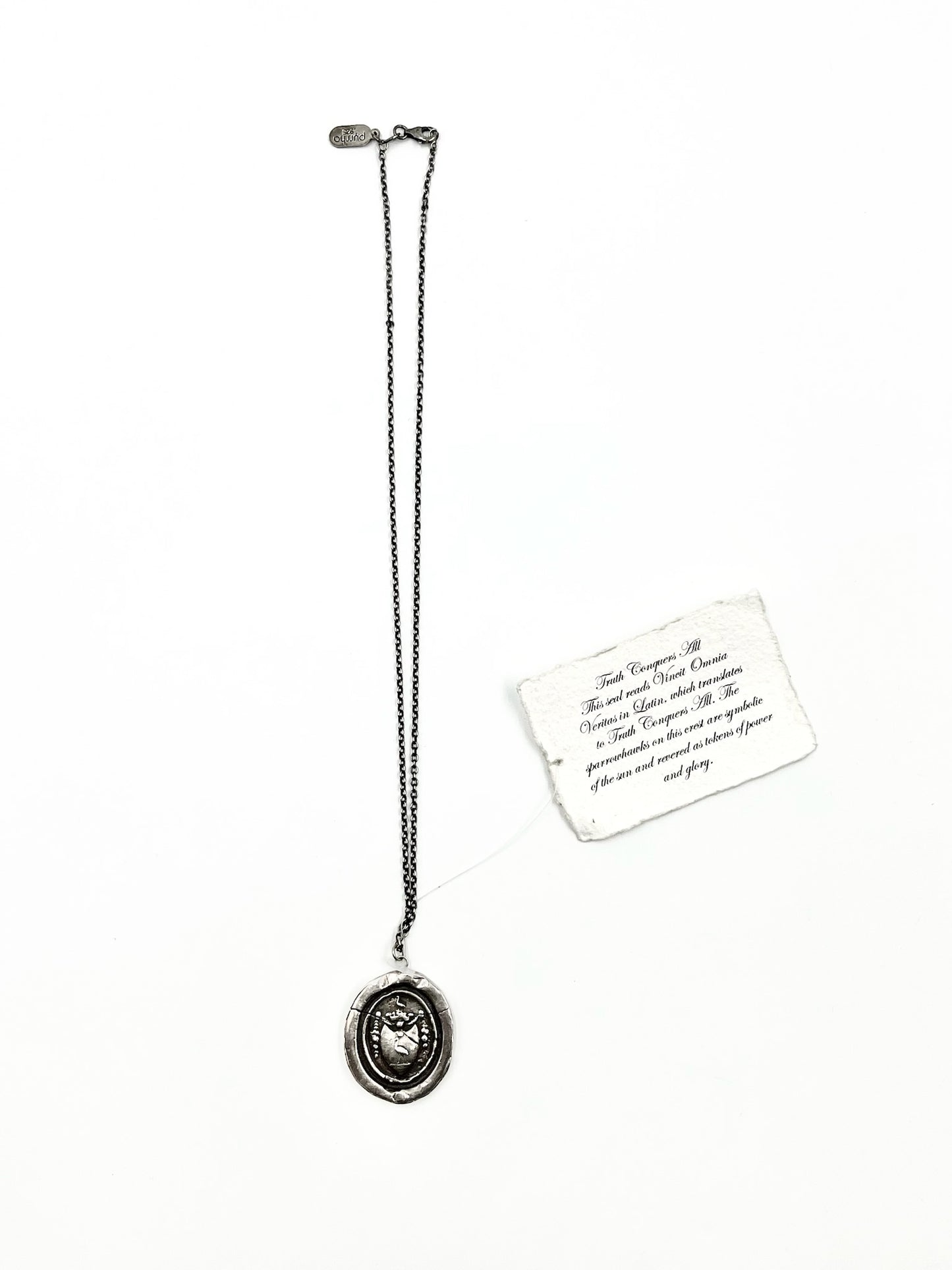 Pyrrha Sterling Silver Herron Necklace