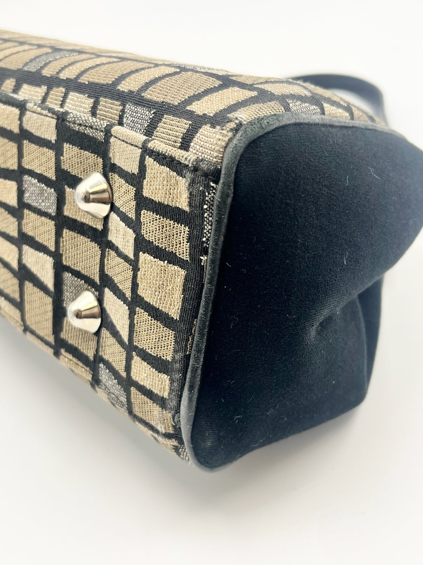 Karen Wilson Printed Kisslock Bag