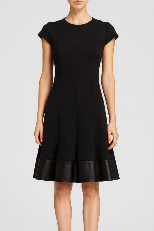 Akris Punto Dark Grey Sheath Dress Size 8