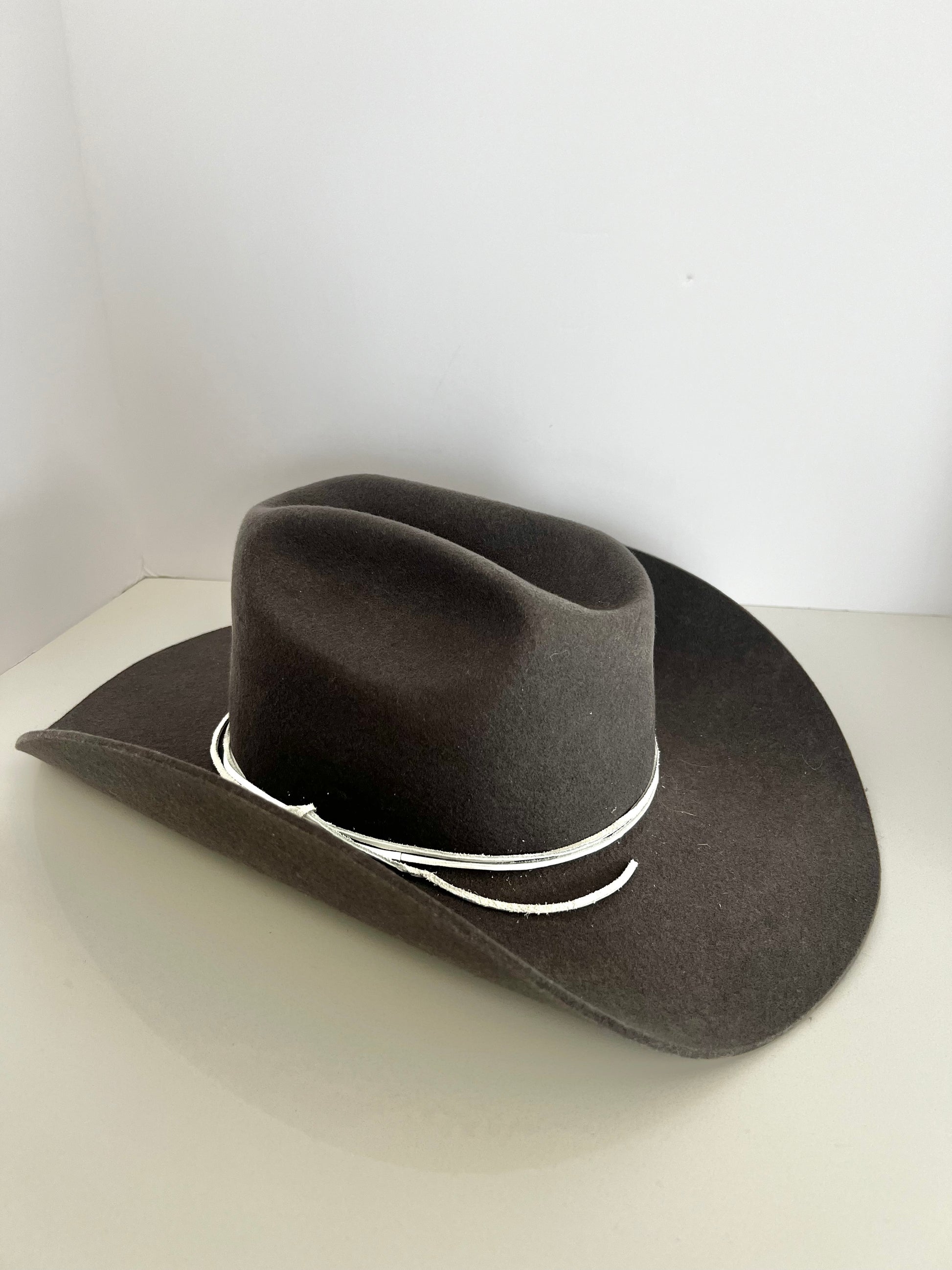 Hurricane The Harvey Grey Felt Cowboy Hat Size M