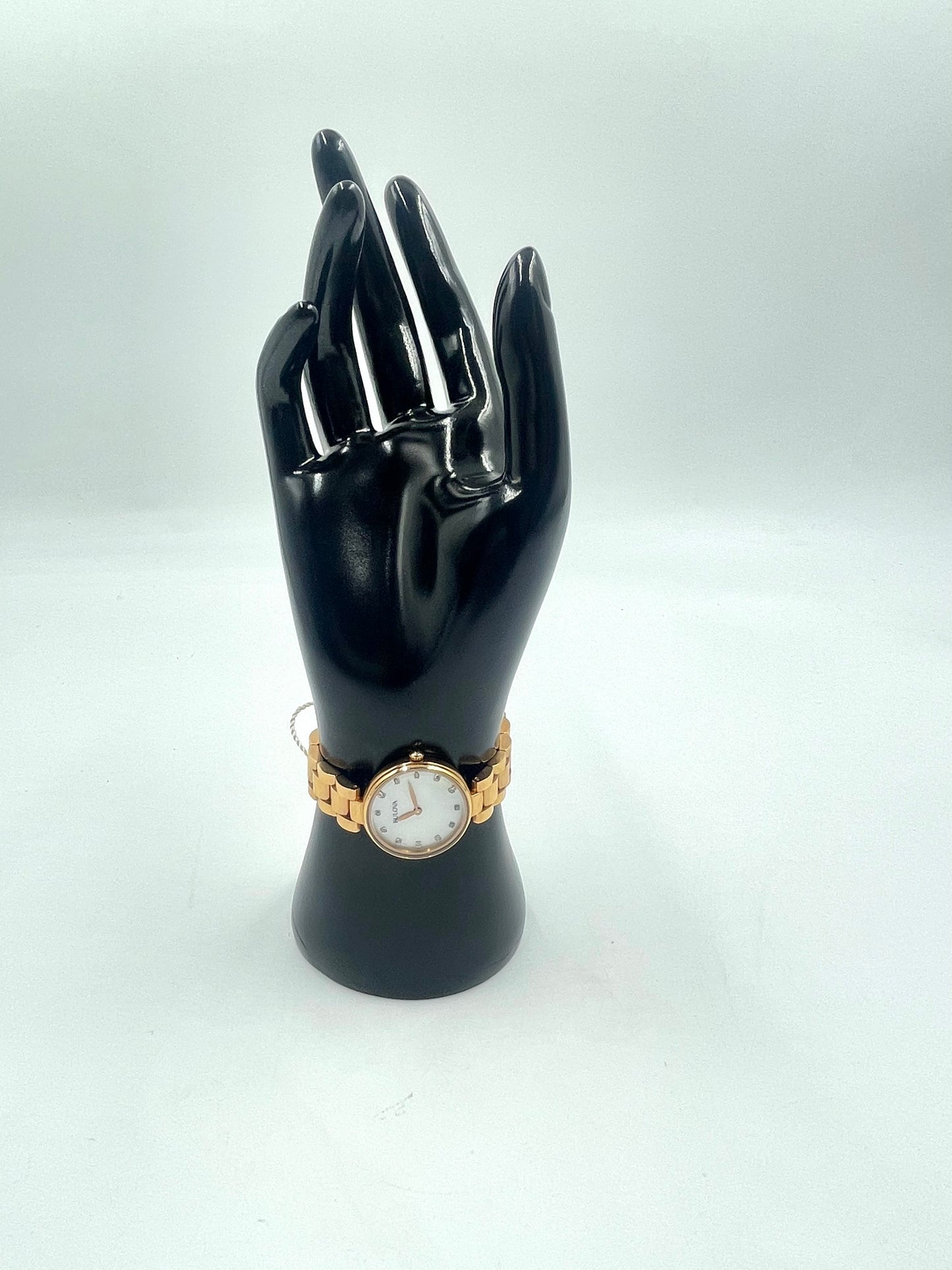 Bulova Rosegold Diamond Watch Style #97P111