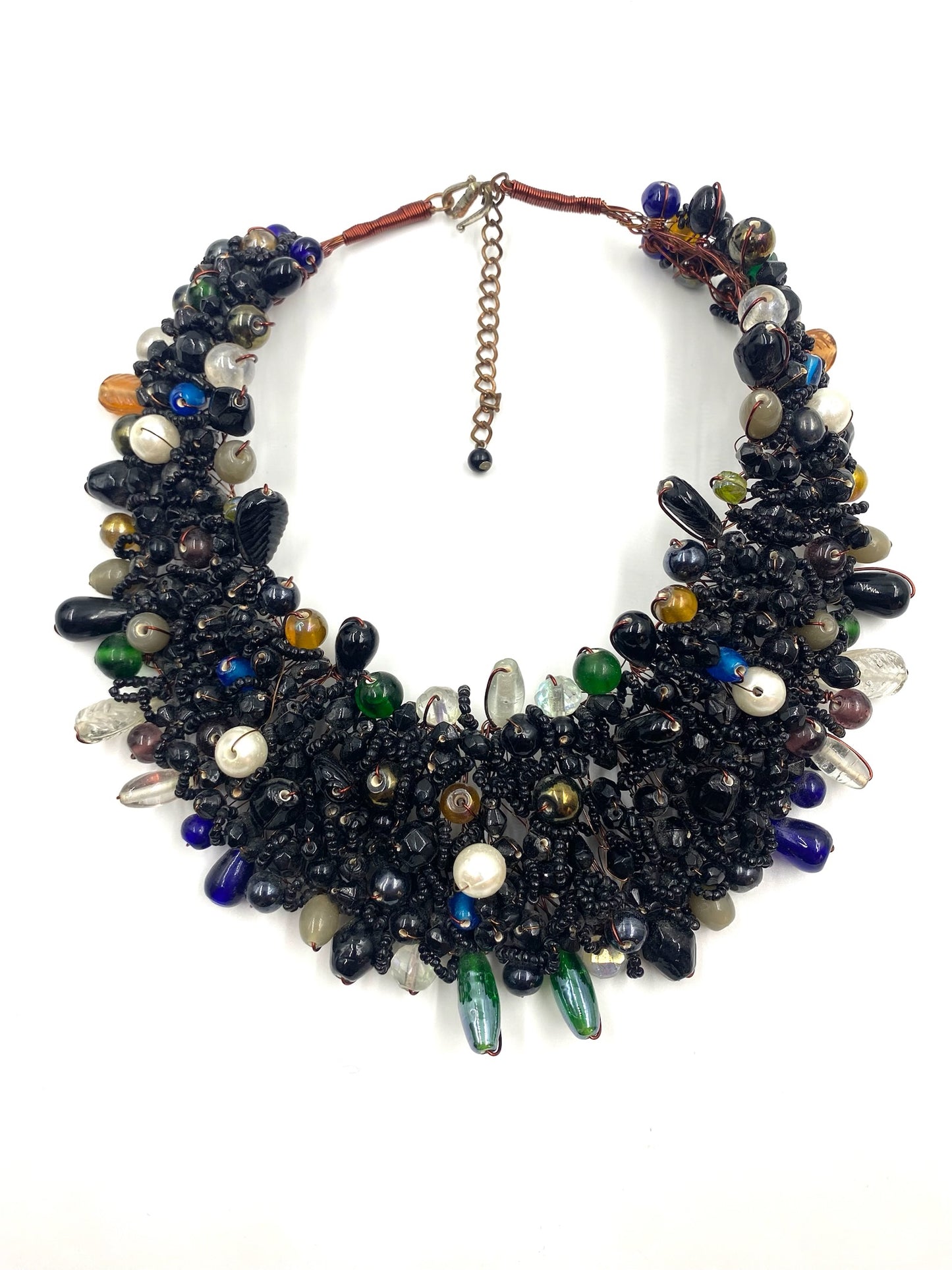 Handcrafted Chunky Bib Necklace