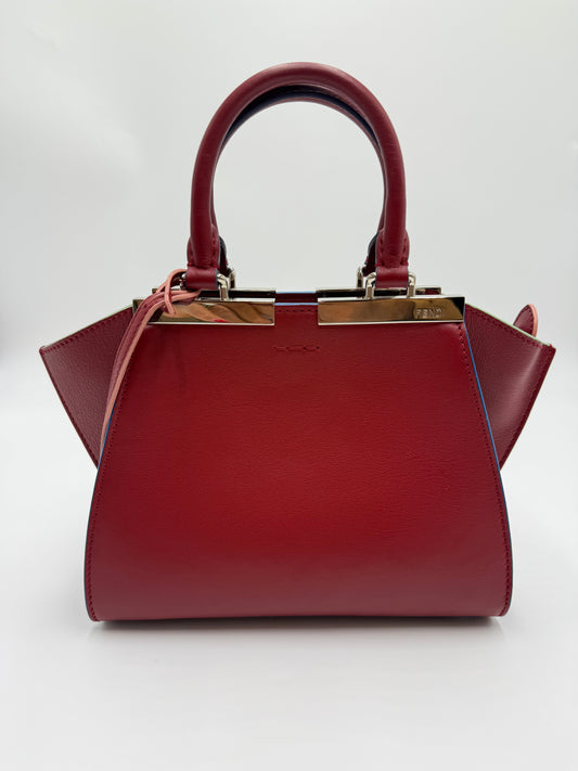 Fendi Dark Red Mini 3Jours