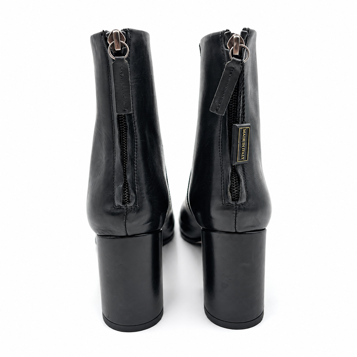 Ramano Black Ankle Boots Size 40