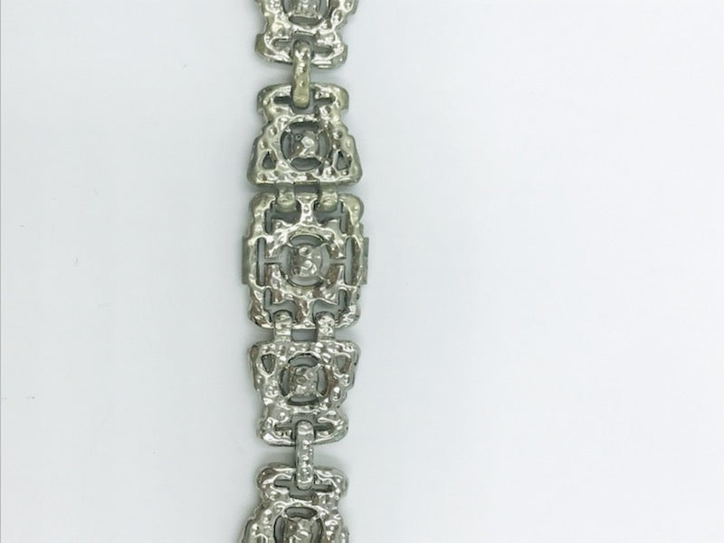 Vintage 1950s Rhinestone Bracelet