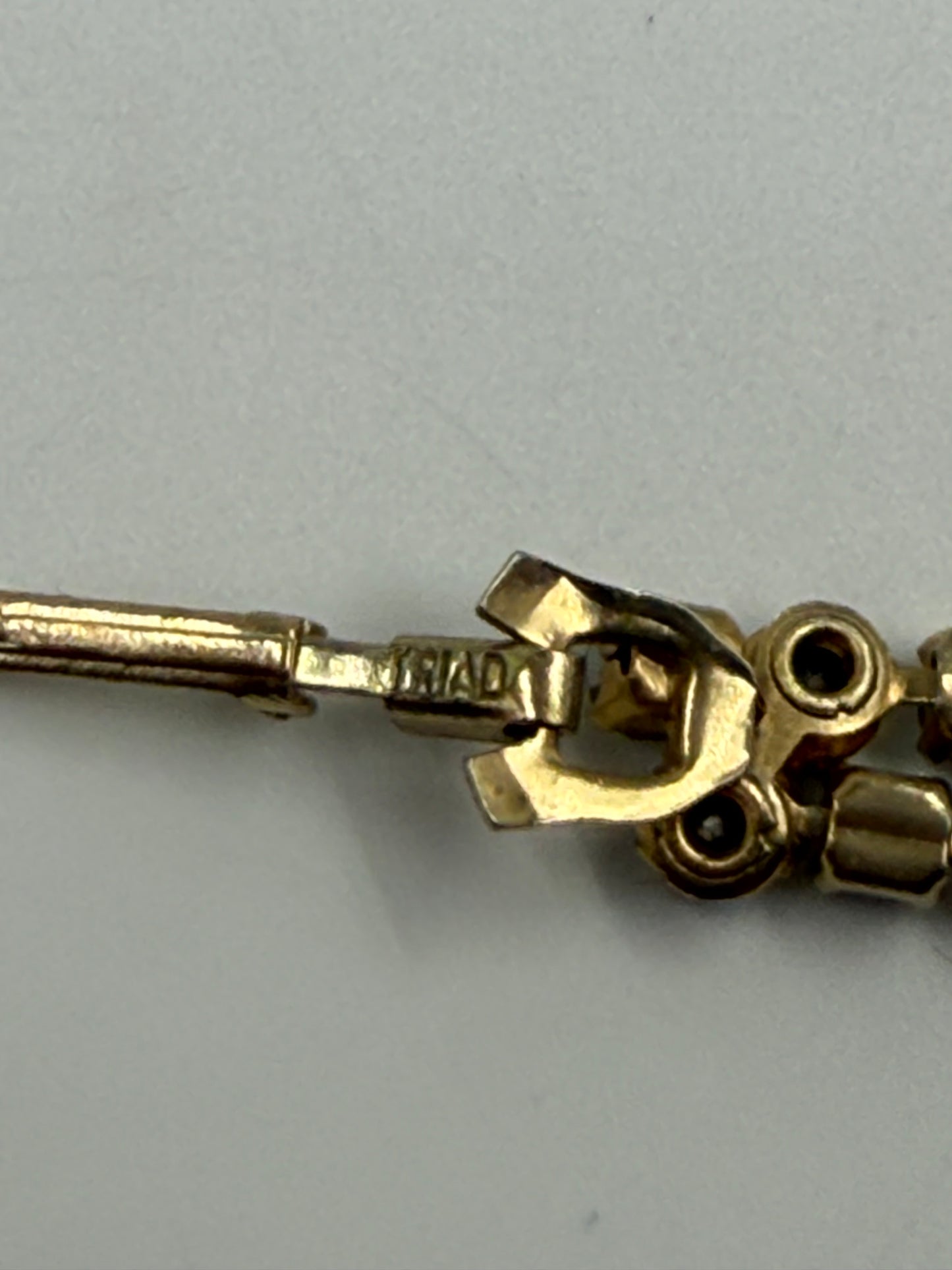 Vintage 1960s Triad Aurora Borealis Bracelet