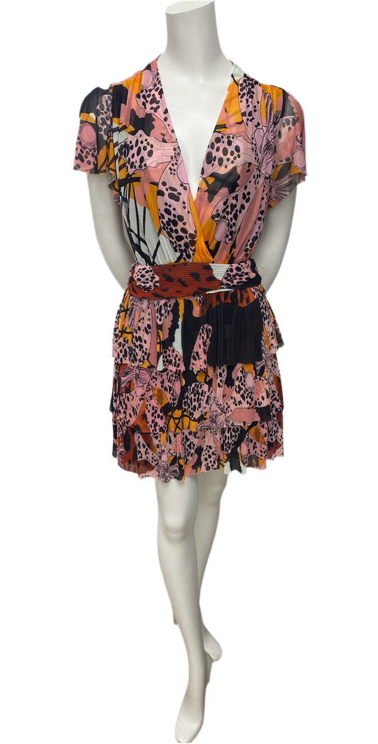 Desigual Multicolor Print Dress Size S