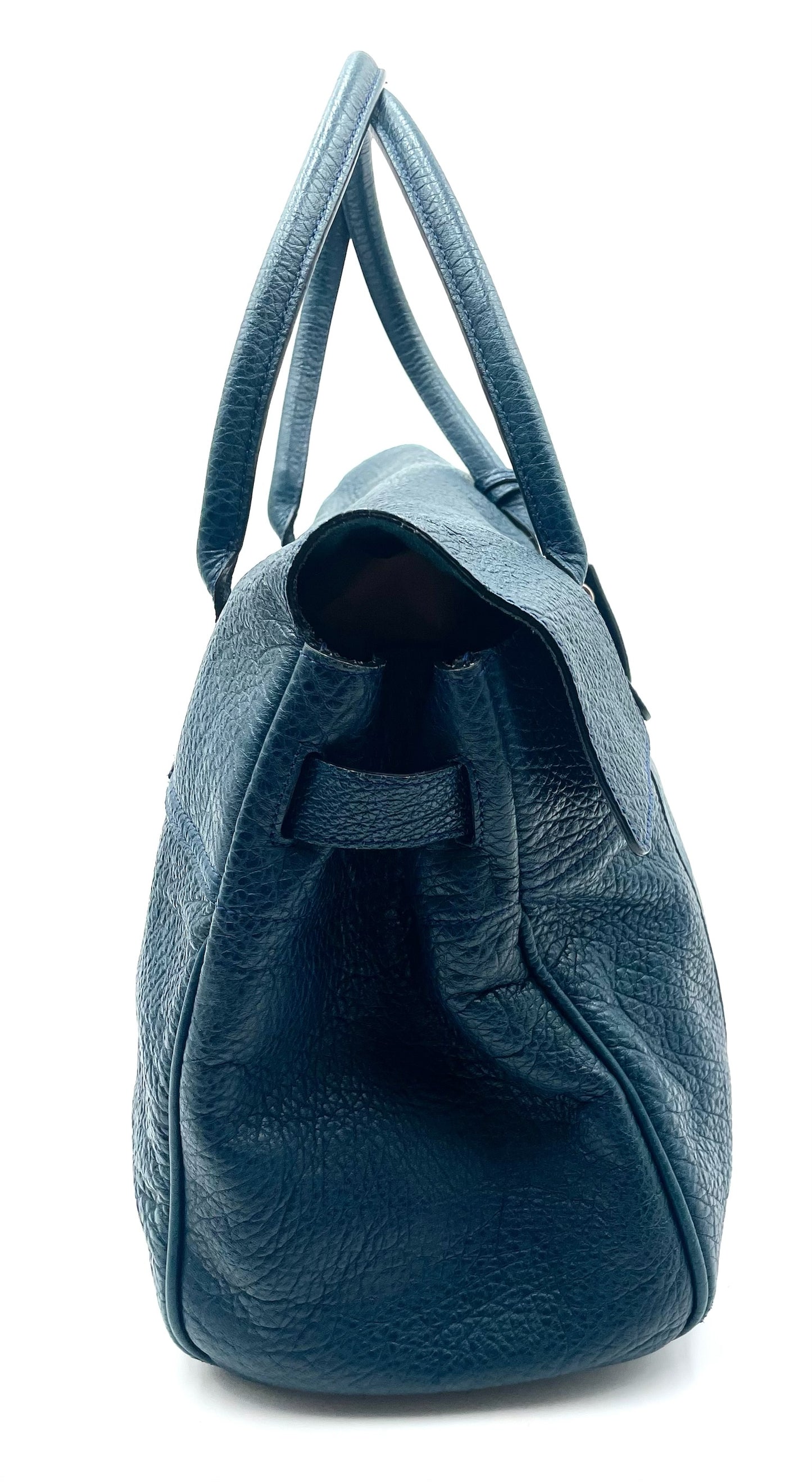 Mulberry Teal Bayswater Leather Shoulder Bag