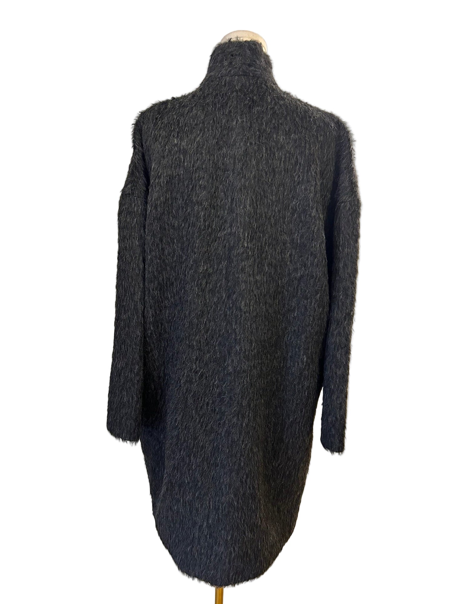 The Fisher Project Grey Alpaca Jacket Size M