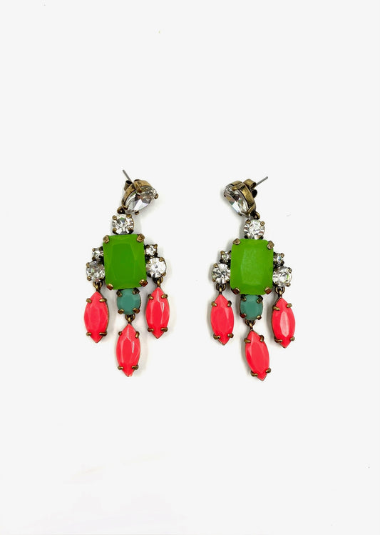Multicolor Drop Earring