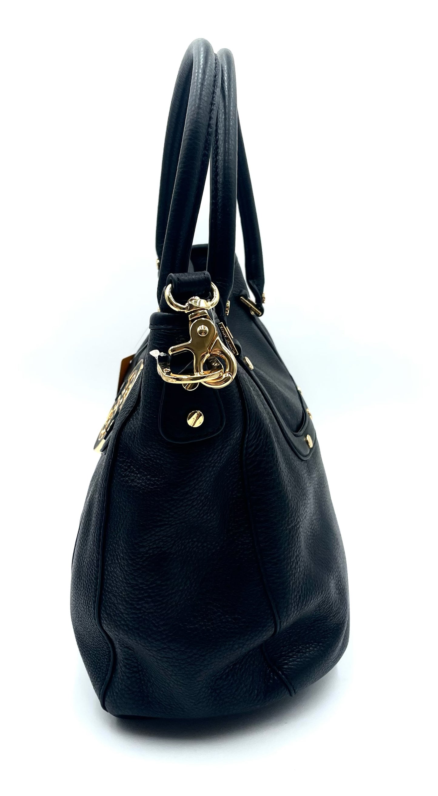 Brand New Tory Burch Black Amanda Hobo Bag