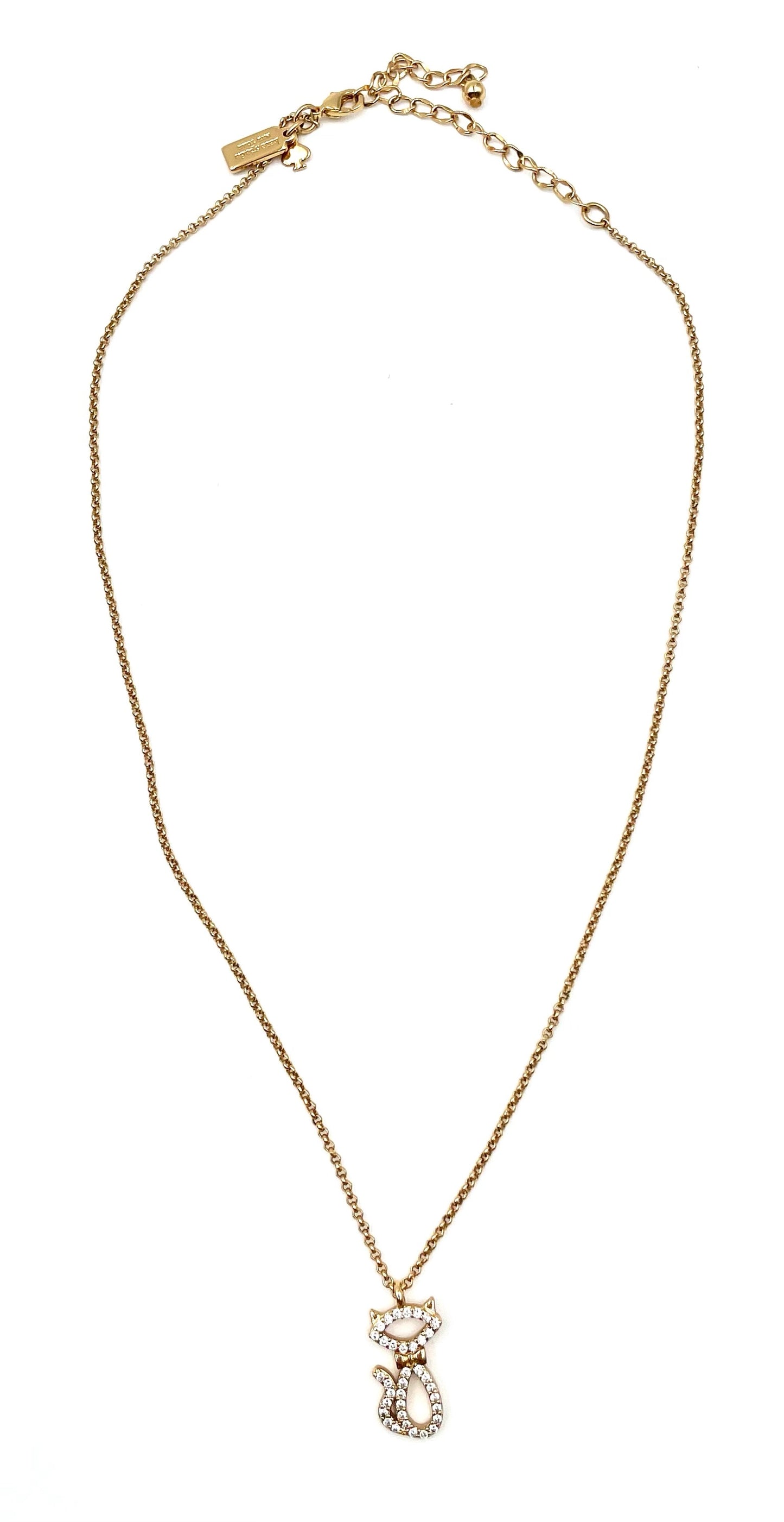 Kate Spade Cat Necklace
