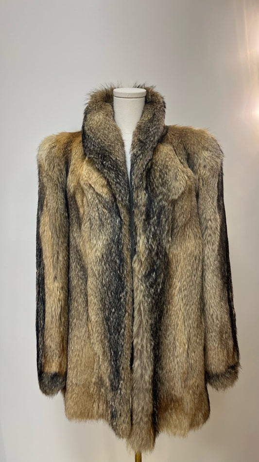 Vintage Amado Fox Fur Jacket Fits Like S/M