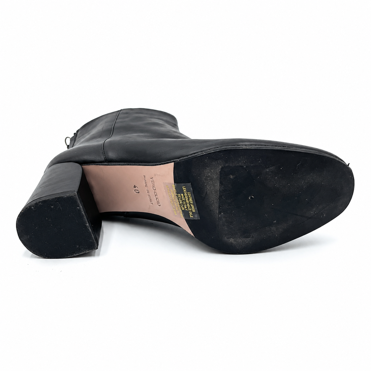 Ramano Black Ankle Boots Size 40