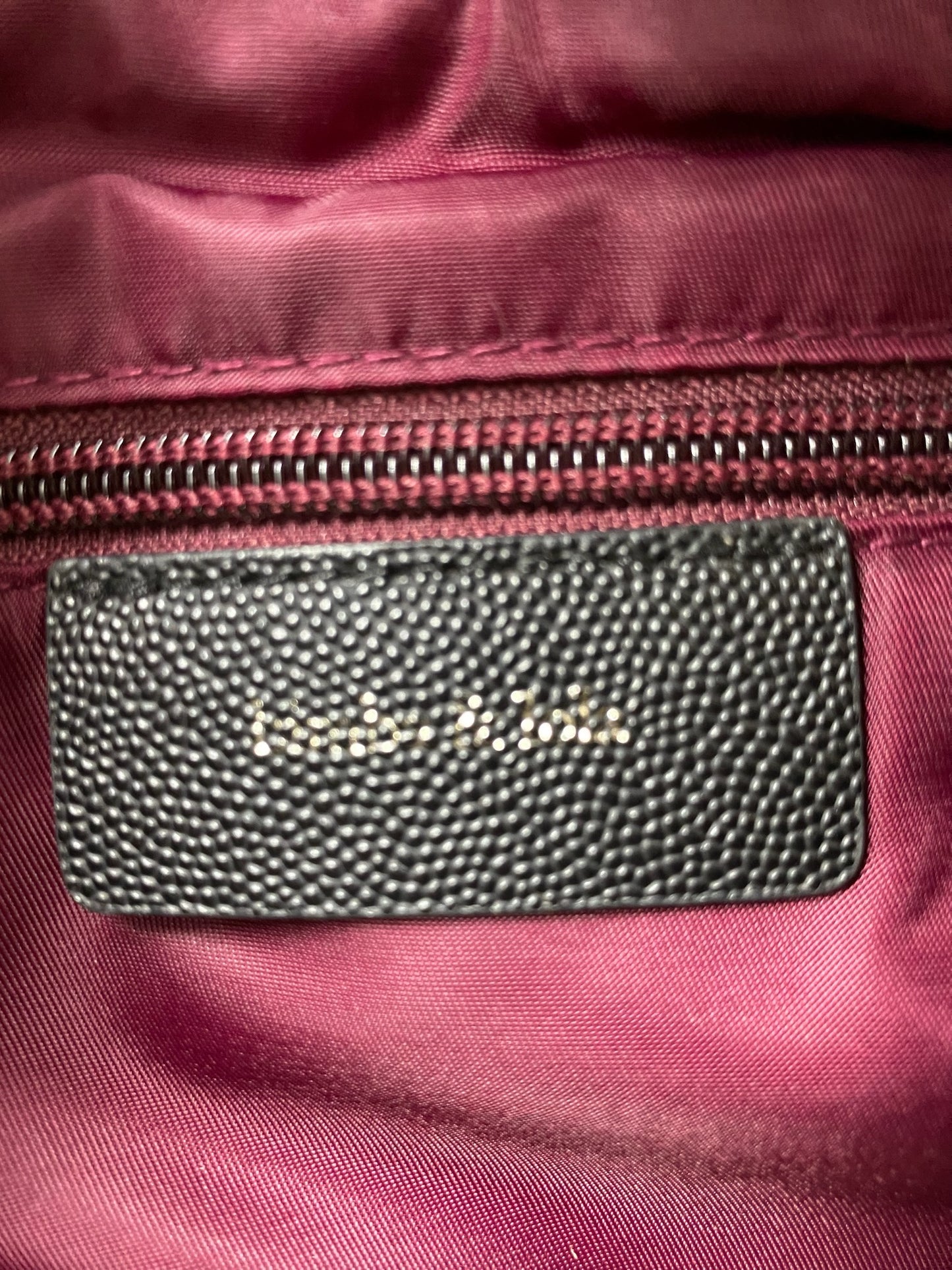 Bimba & Lola Maroon Nylon Bag