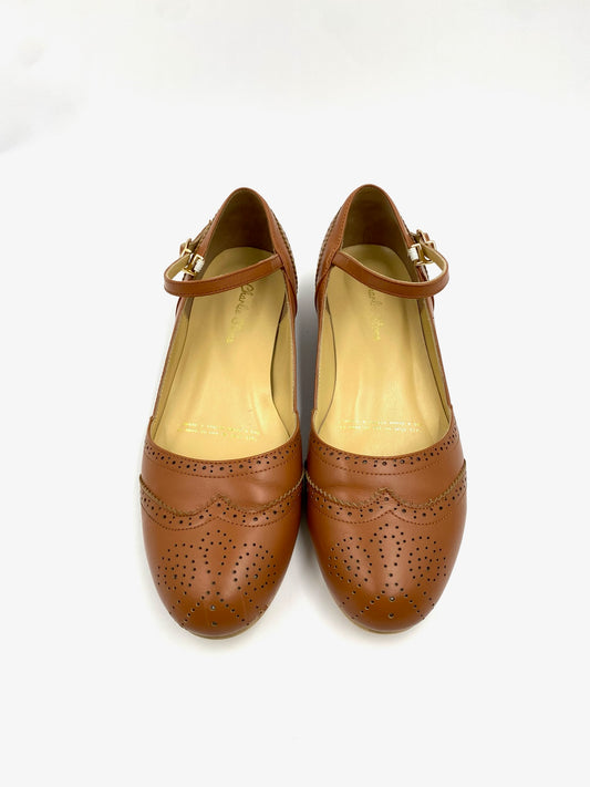 Charlie Stone Brown Ballet Flats
Size 39