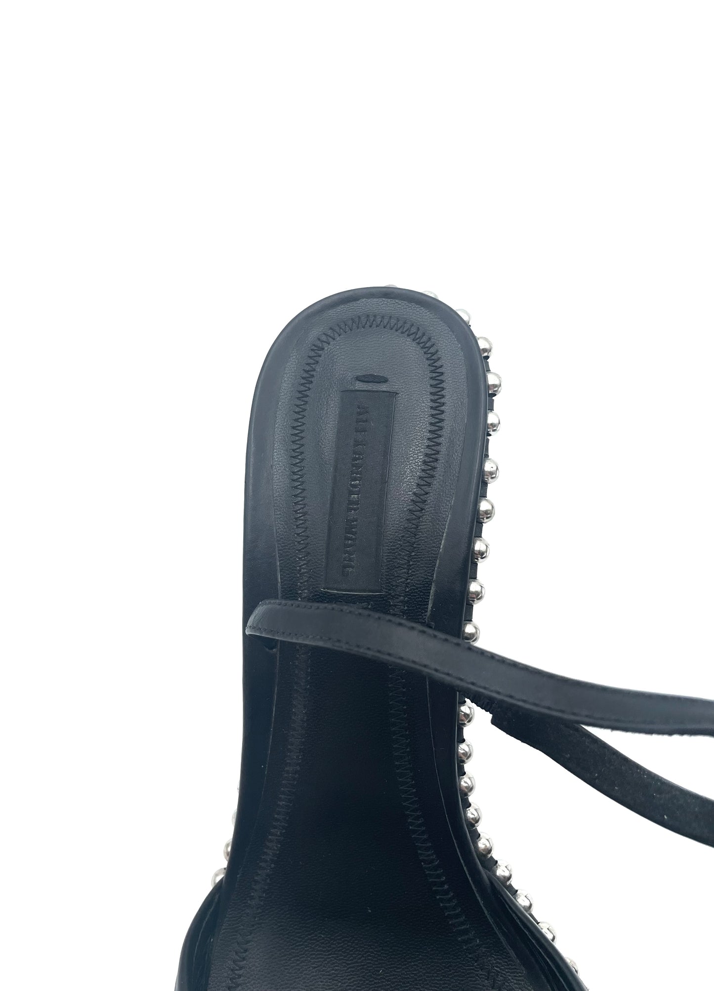 Alexander Wang Black Embellished Heeled Shoes Size 39
