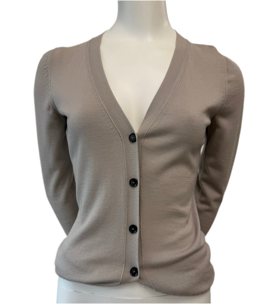 Gucci Grey Cashmere Cardigan Size XS
