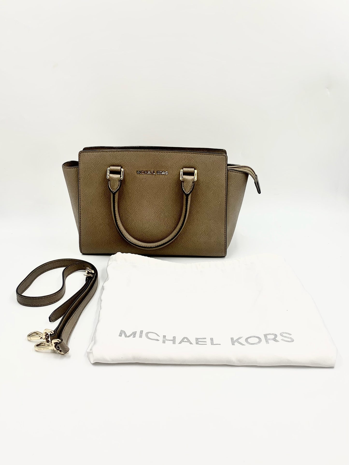 Michael Kors Selma Taupe Tote