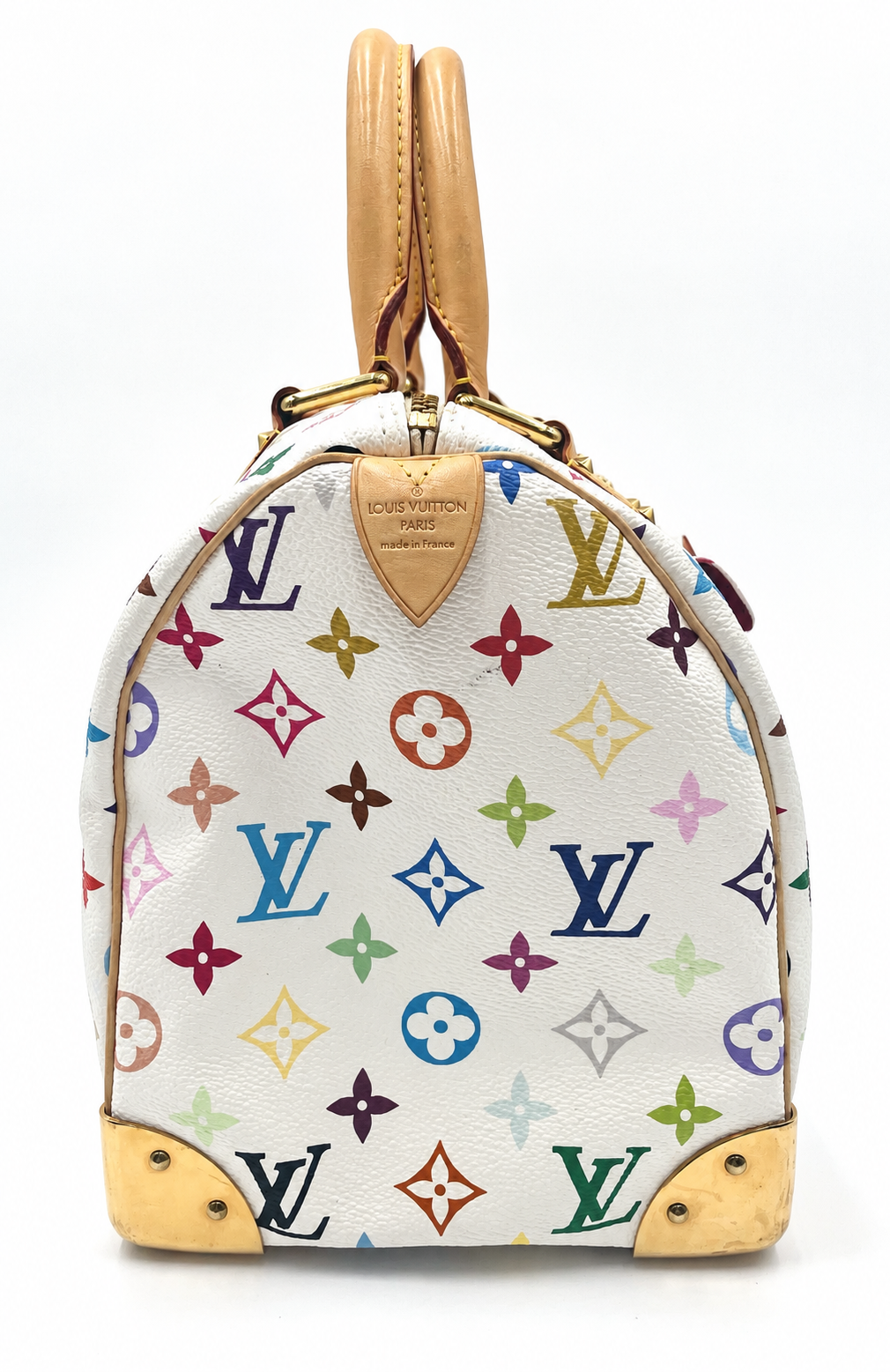 Louis Vuitton x Takashi Murakami Multicolor Speedy 30 Handbag