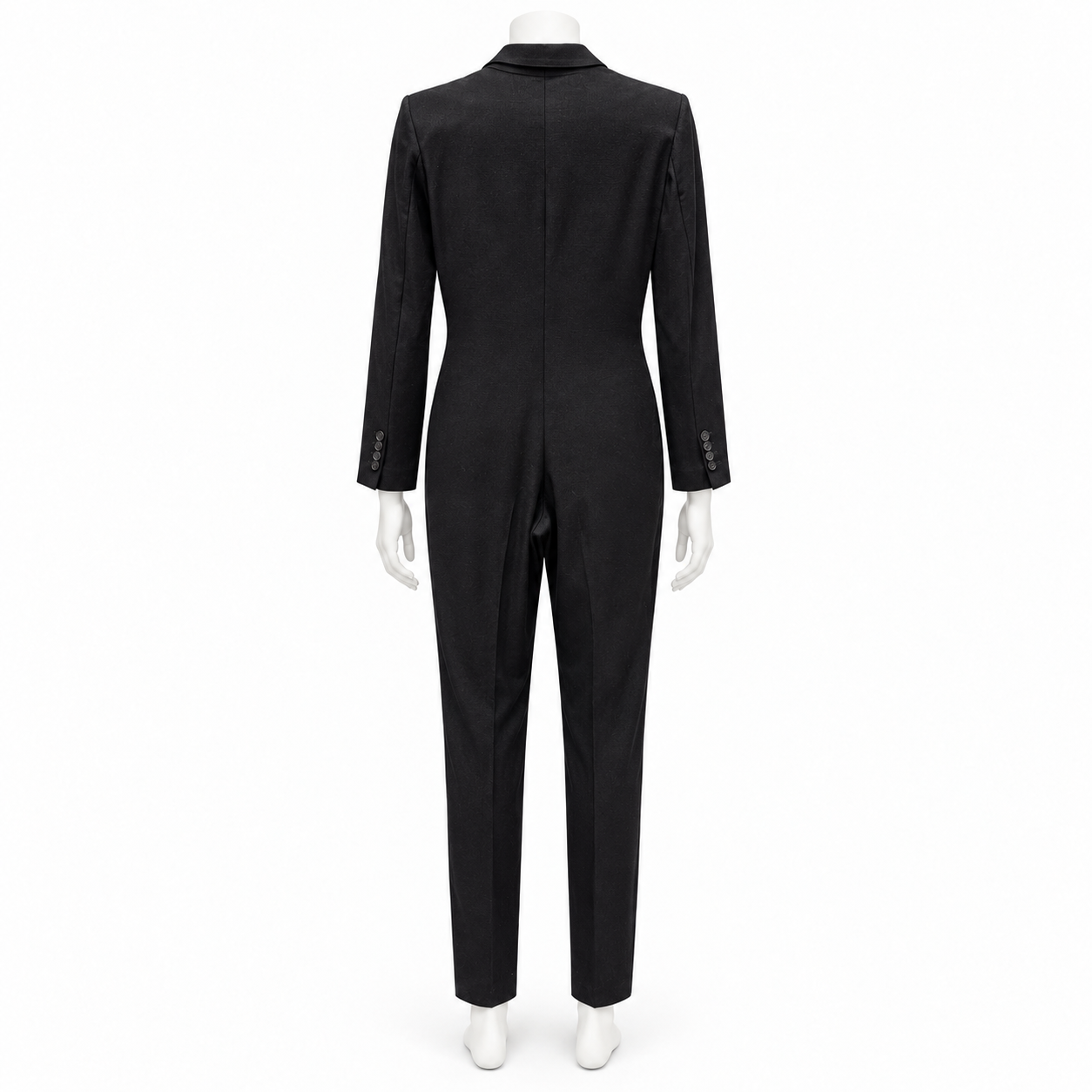 Stella Mccartney Black Tuxedo Jumpsuit Size 36