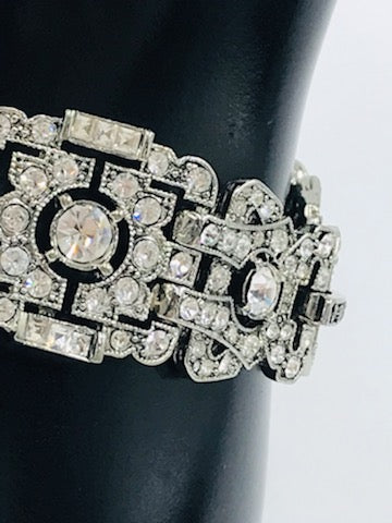 Vintage 1950s Rhinestone Bracelet