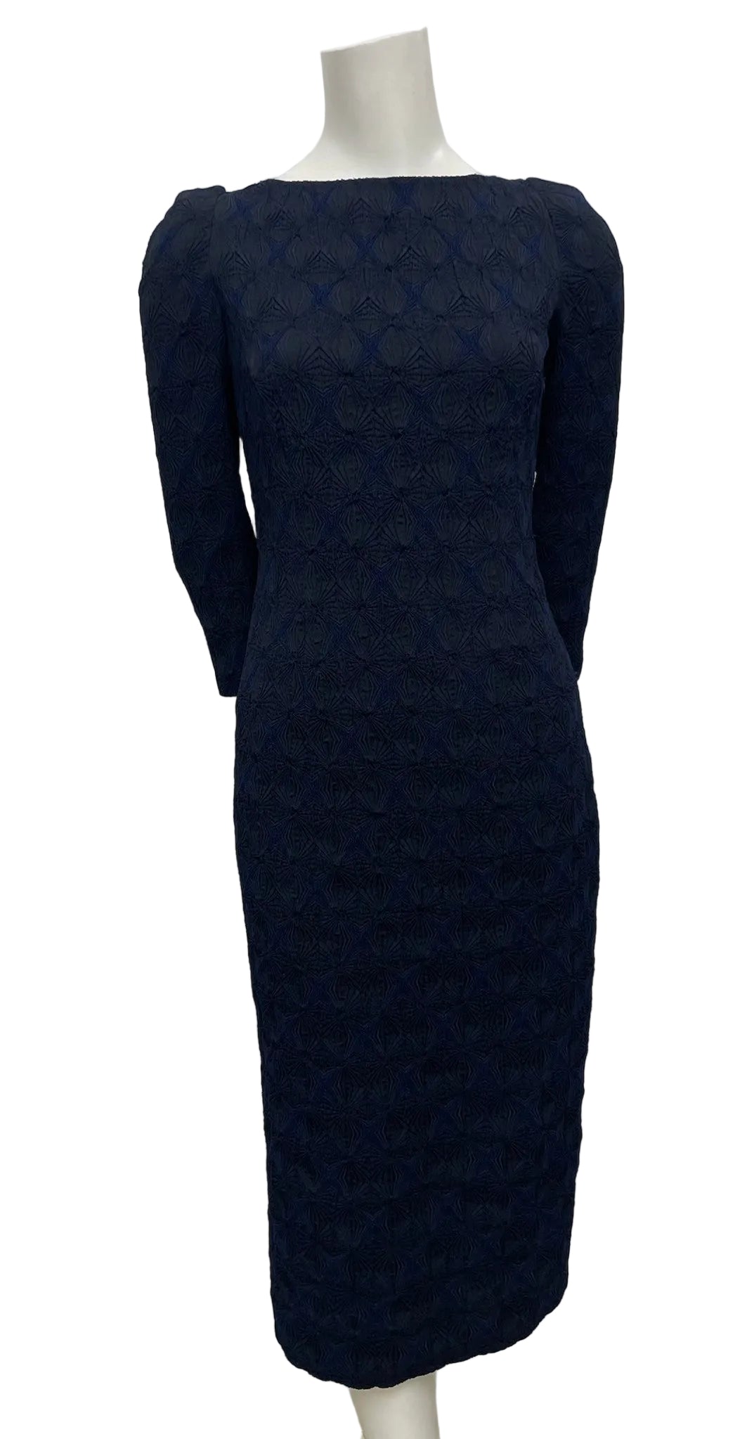 Anett Rostel Blue Midi Dress Size 34