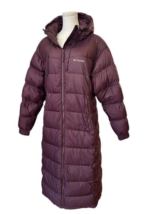 Columbia Maroon Pike Lake ll Long Jacket Size L