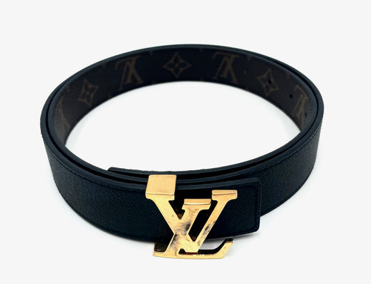 Louis Vuitton Monogram Reversible 30MM Belt Size 90
