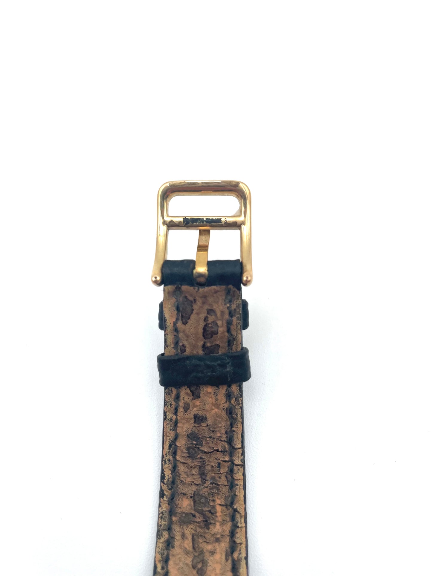Vintage Hermes Captain Nemo Quartz Black Watch