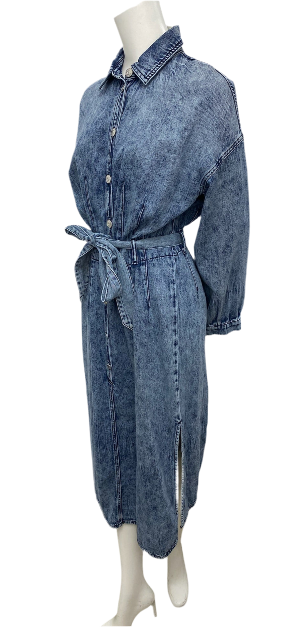 Brand New Armani Exchange Blue Denim Dress Size 6
