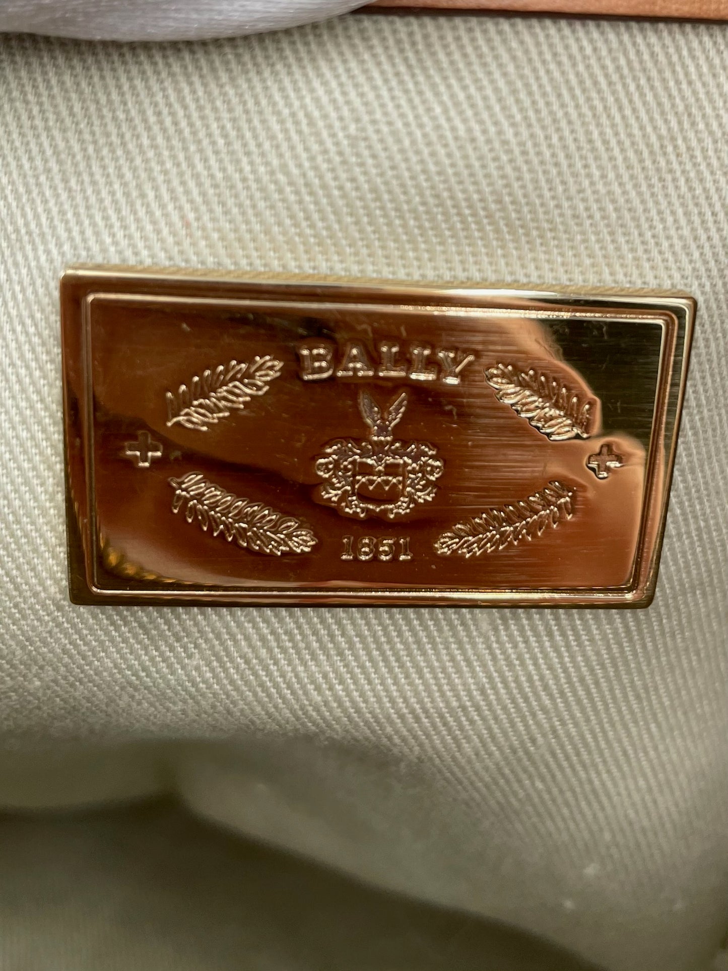 Bally Pink Print Hobo Bag