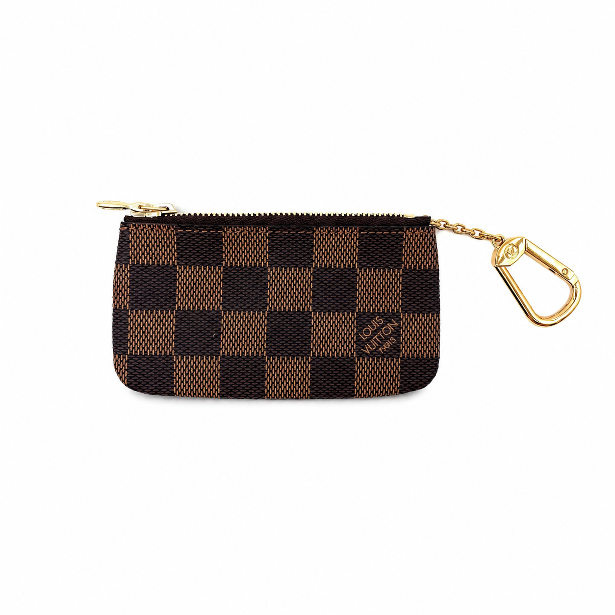 Brand New Louis Vuitton Damier Ebene Key Pouch
