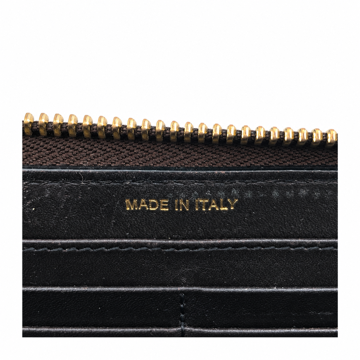Burberry Check Zip-Around Continental Wallet