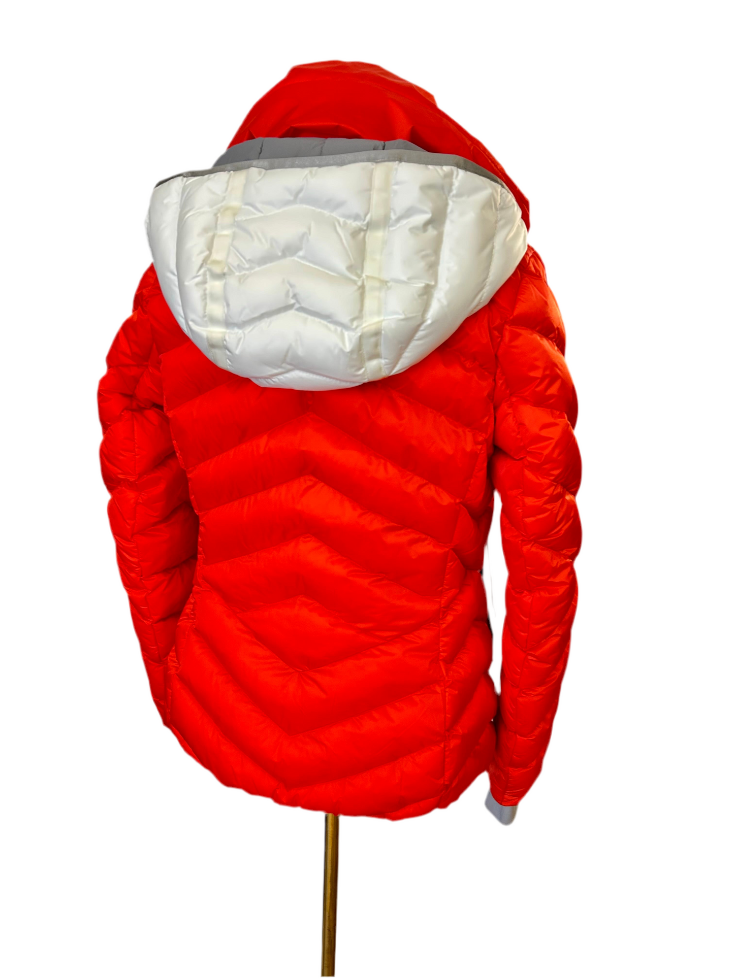 Toni Sailor Red Puffer Jacket Size 34