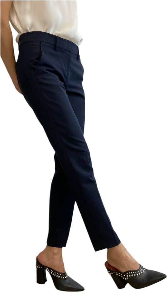 Vince Navy Blue Trouser Size 2