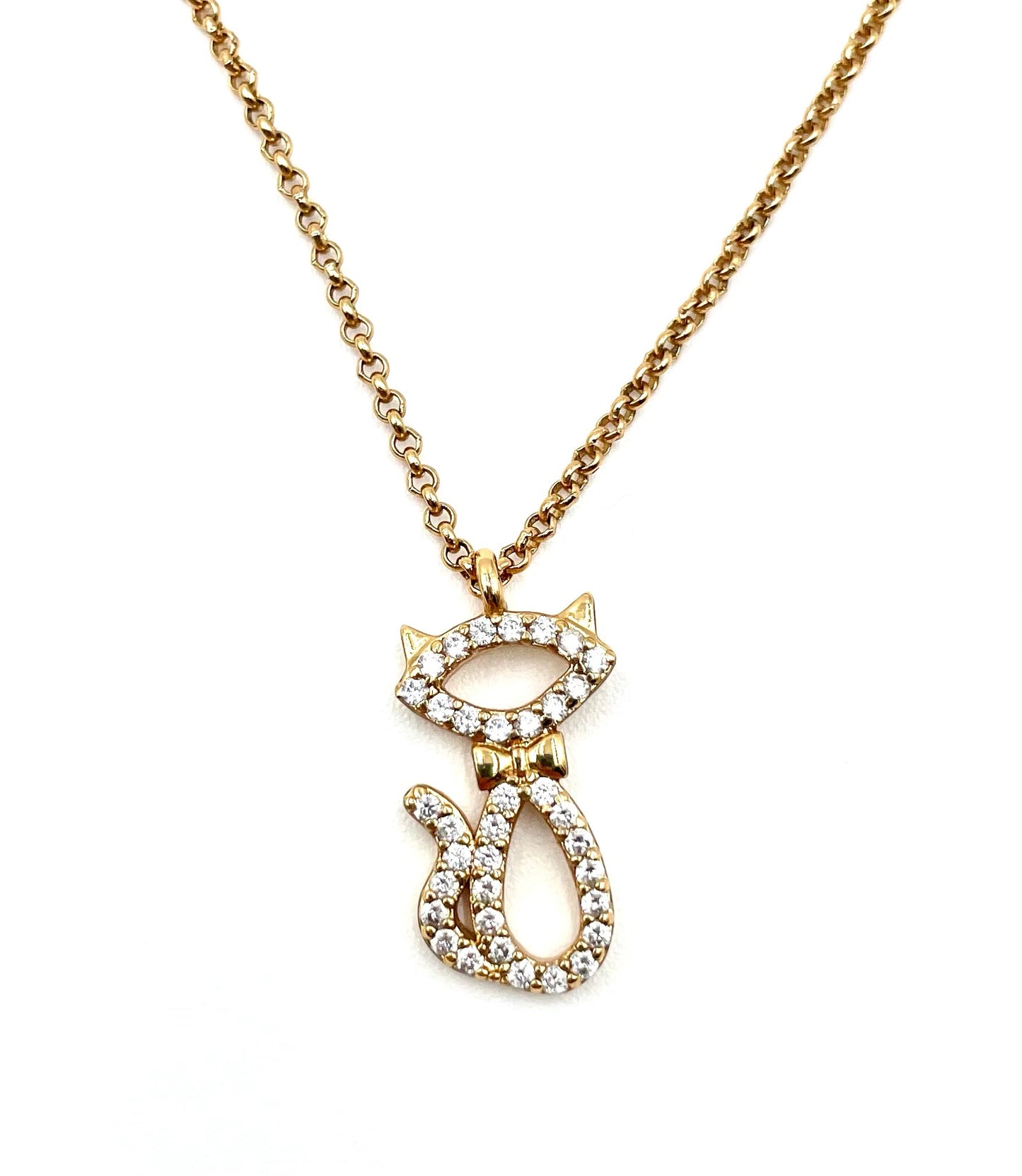 Kate Spade Cat Necklace
