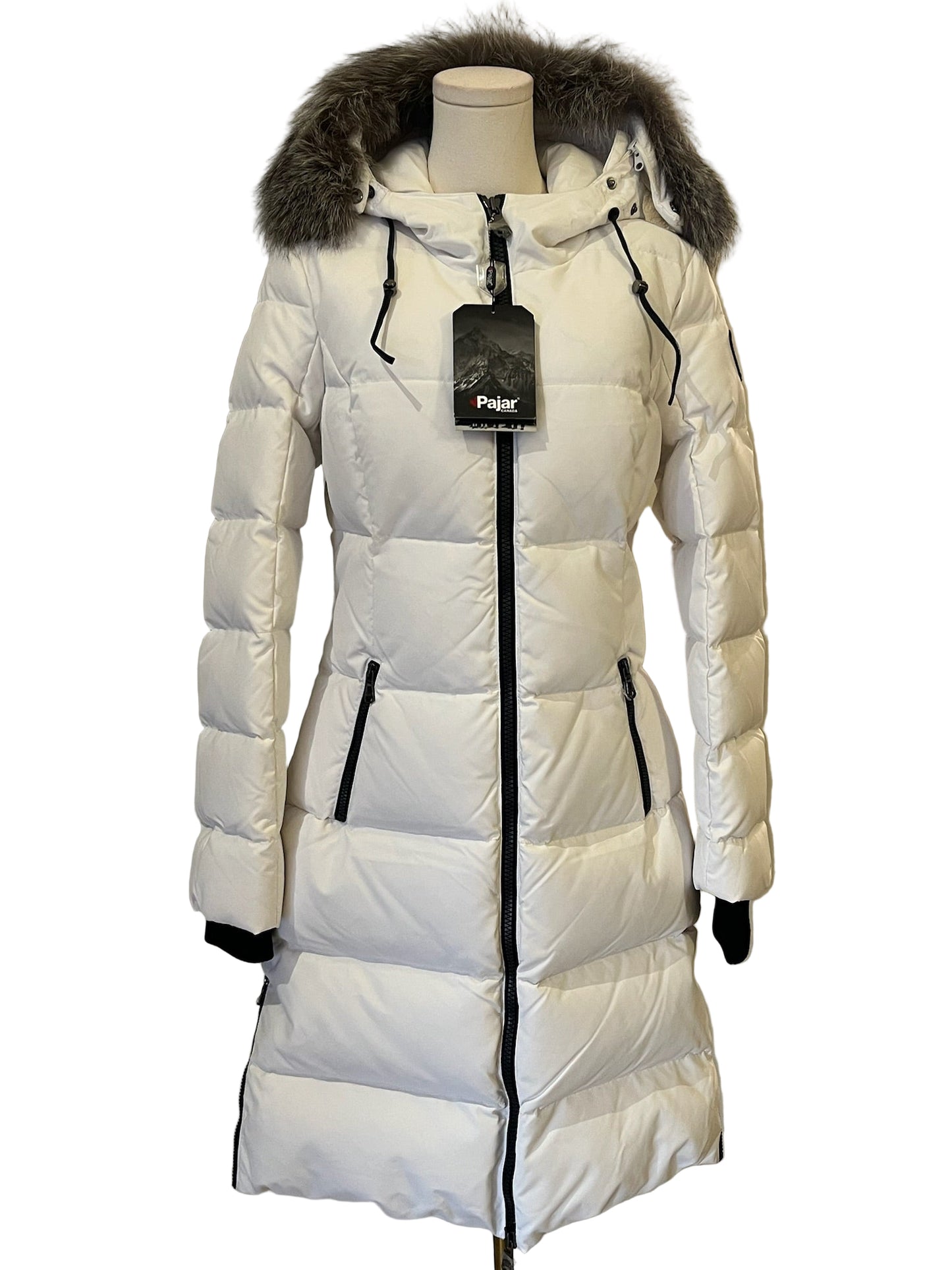 Brand New Pajar Canada White Parka Jacket Size M