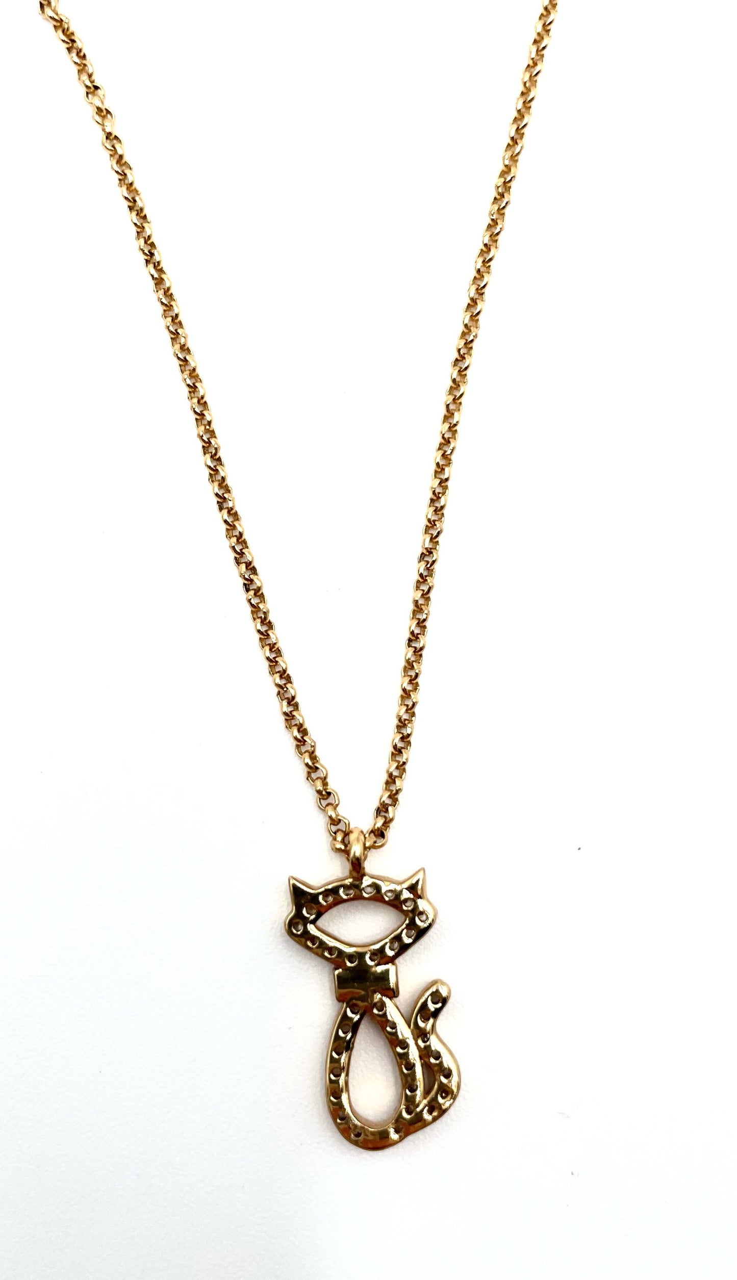 Kate Spade Cat Necklace