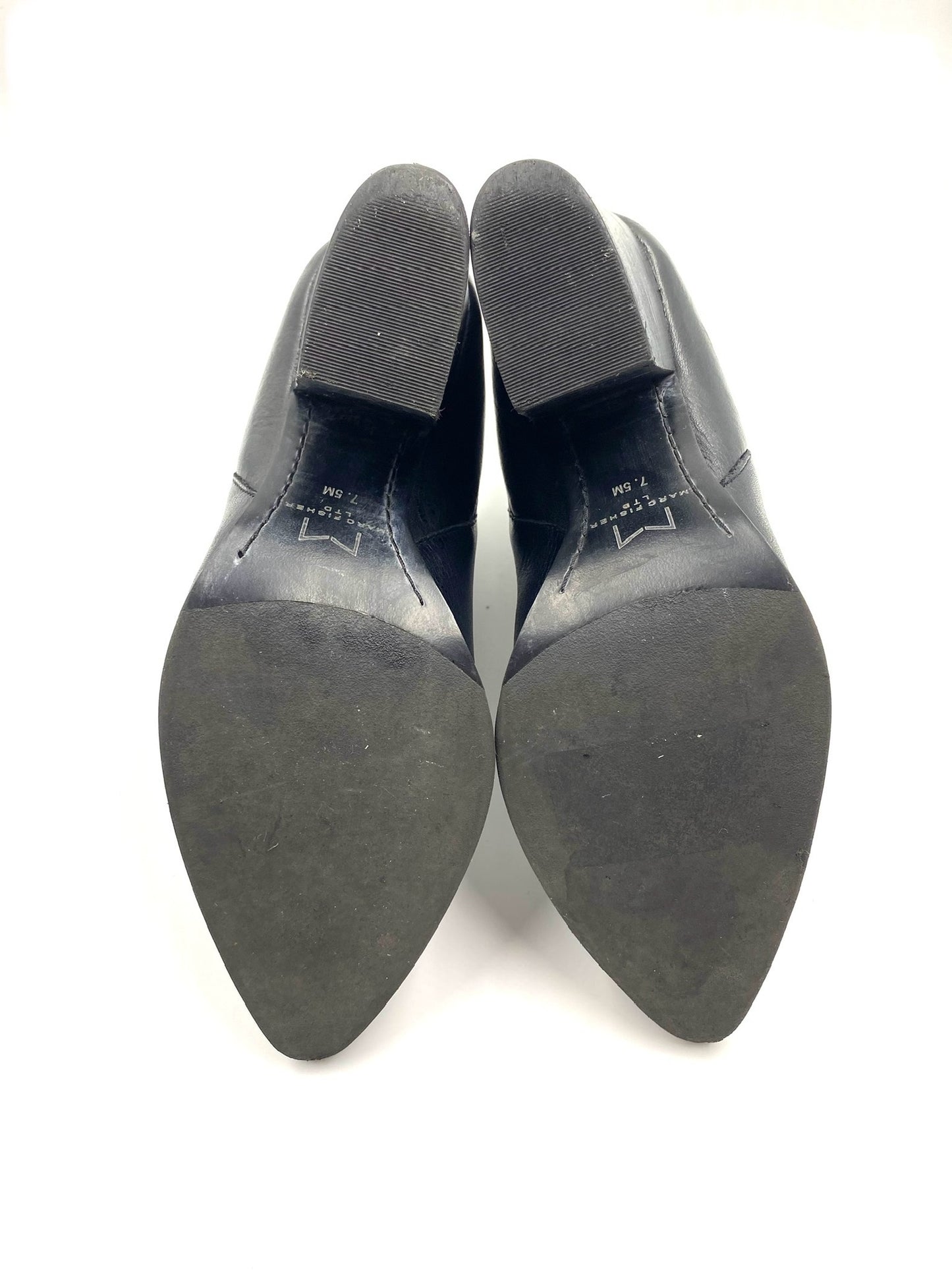 Marc Fisher Black Ankle Booties Size 7.5