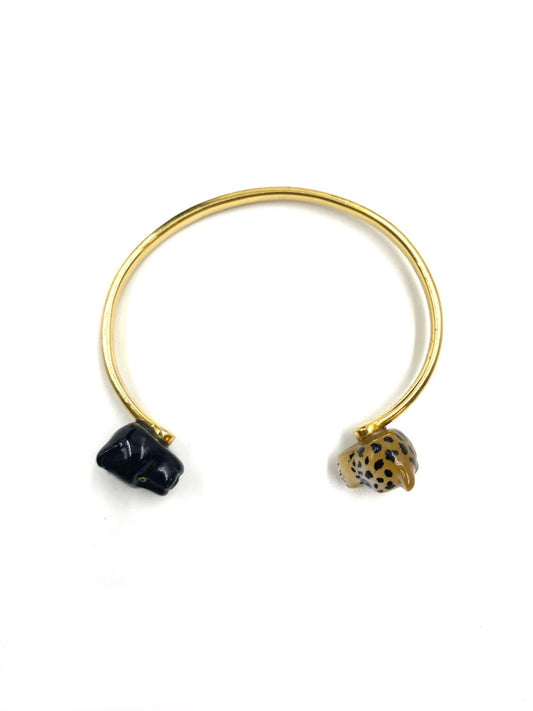 Nach Bijoux Leopard & Black Panther Bracelet