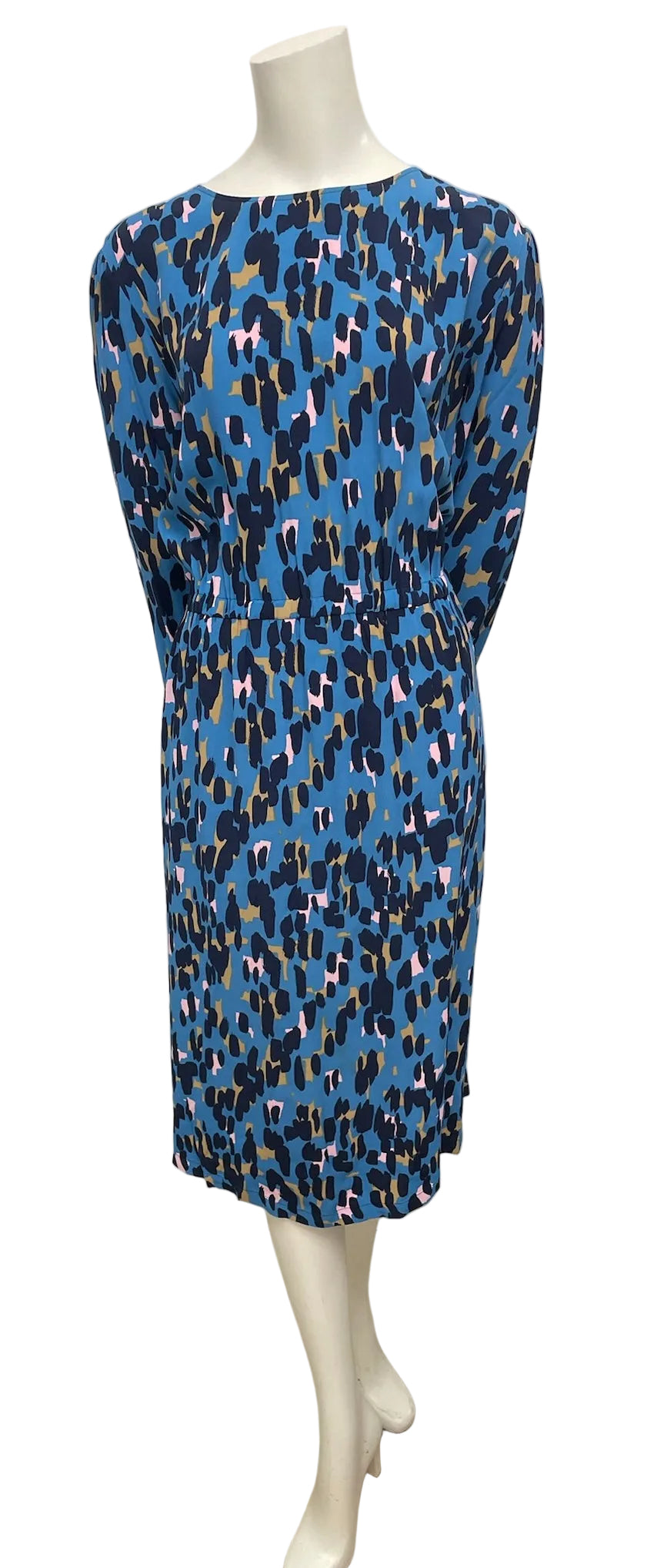 Marimekko Blue Multicolor Print Dress Size XL