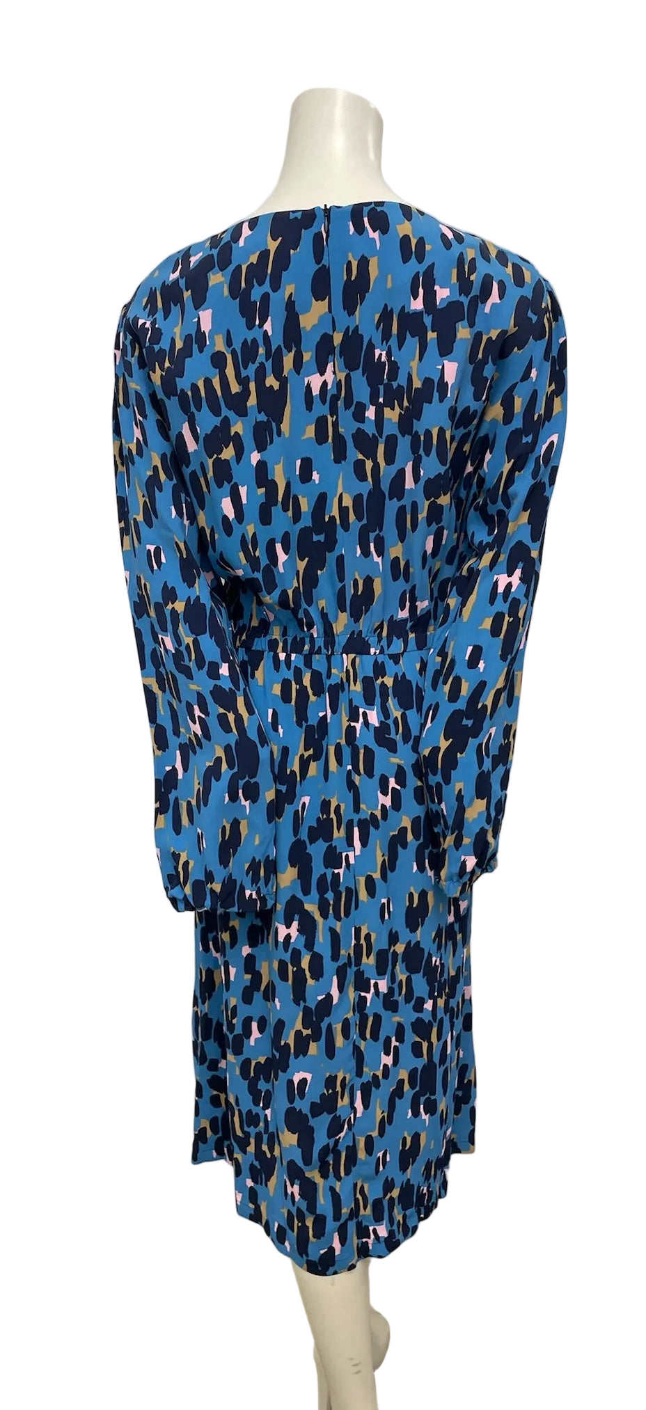Marimekko Blue Multicolor Print Dress Size XL