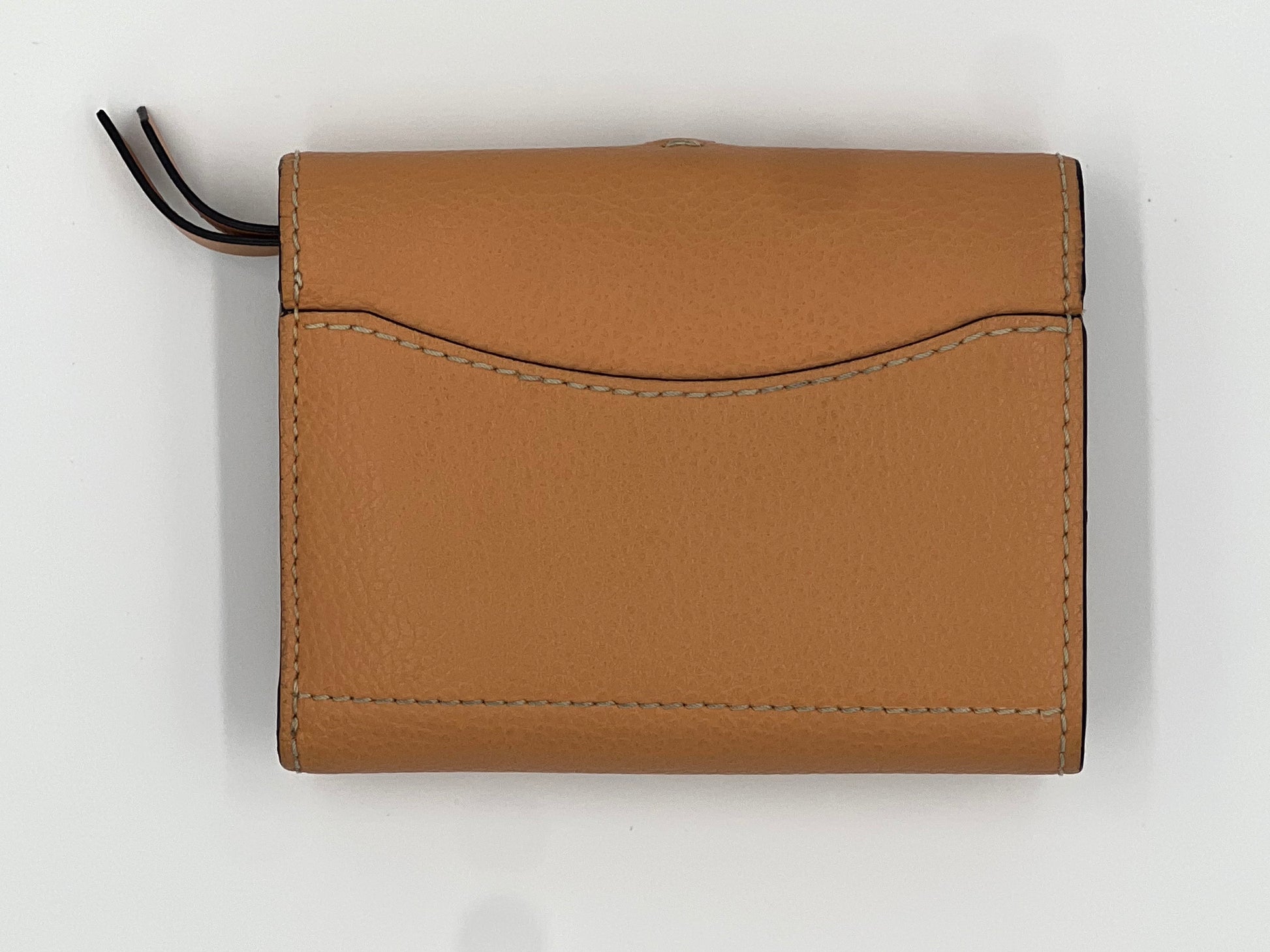 Chloe Darryl Peach Trifold Leather Wallet