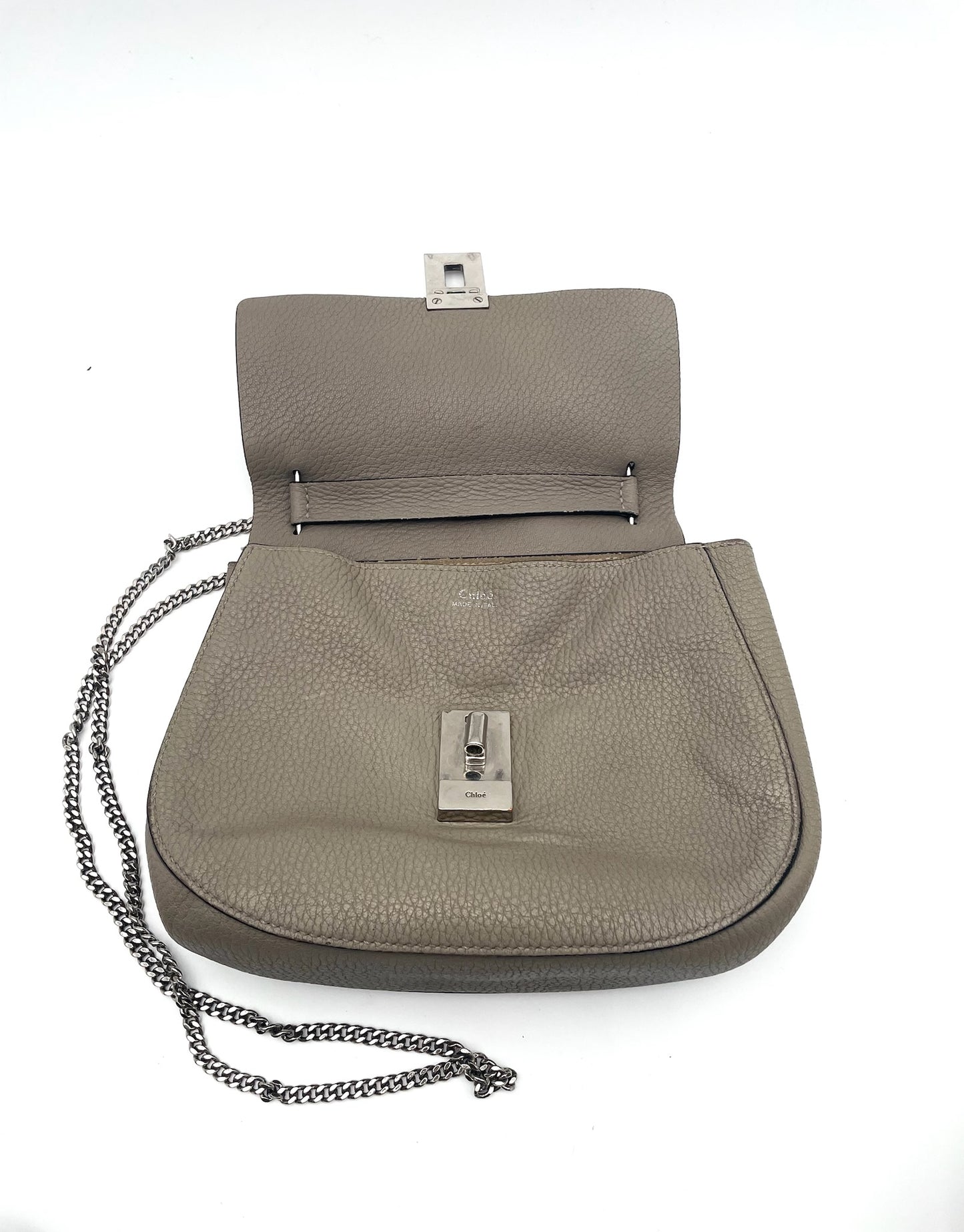 Chloe Drew Small Grey Bag