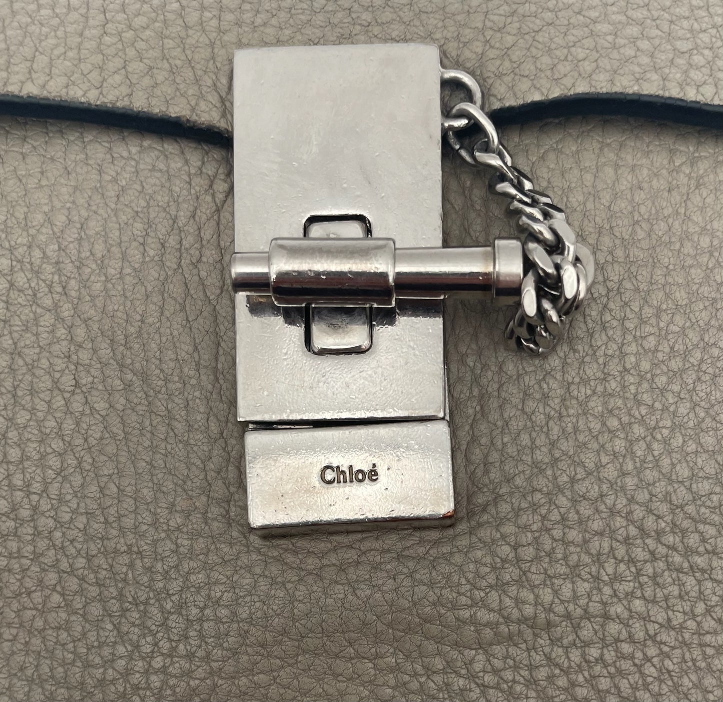 Chloe Drew Small Grey Bag