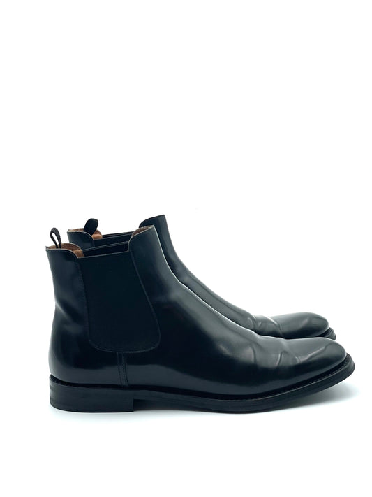 Church’s Black Ankle Chelsea Boots Size 39